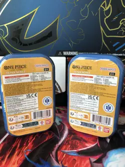 One Piece English 2 Tins Pack Set Vol. 2 Sabo Sealed In Hand 💥 Factory Sealed - Image 2