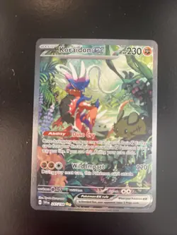 SV01: Scarlet & Violet Base Set #247/198 Koraidon ex Pokemon Card - Image 1