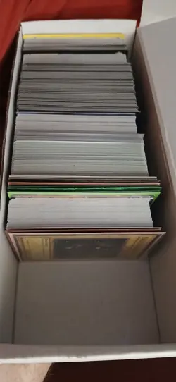 Collection Of Mixed Trading Cards Yugioh Pokemon Disney Storage Unit Find Used - Image 1