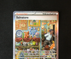 Pokemon Card - Salvatore 212/162 Temporal Forces Special Illustration Rare - NM⭐ - Image 2