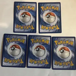 Lot Of 5 Stamped Pokemon Cards - Image 2