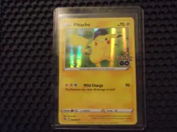 Pikachu 027/078 Pokemon Go Holo Pokemon Card Brand New! - Image 1