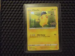 Pikachu 027/078 Pokemon Go Holo Pokemon Card Brand New! - Image 5