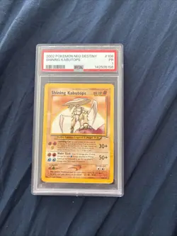 Pokemon Neo Destiny 2002 Shining Kabutops Card PSA 1 108/105 - Image 1