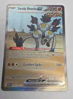 Sandy Shocks ex 250/182 SIR Card SV04: Paradox Rift Pokemon TCG NM - Image 1