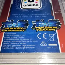 Shadow Mewtwo Pokken Tournament Amiibo Card Nintendo Wii U Switch used - Image 3