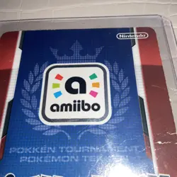 Shadow Mewtwo Pokken Tournament Amiibo Card Nintendo Wii U Switch used - Image 5