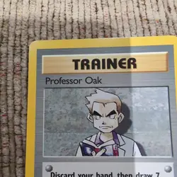 Professor Oak | 88/102 | Base Set | Pokemon Card Shadowless Excellent - Image 3