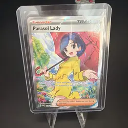 Parasol Lady 238/182 Paradox Rift Full Art Ultra Rare Pokemon TCG Card NM - Image 1