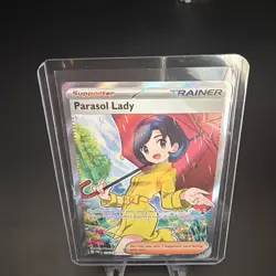 Parasol Lady 238/182 Paradox Rift Full Art Ultra Rare Pokemon TCG Card NM - Image 2