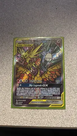 Moltrex Zapdos Articuno GX SM210 Pokemon Hidden Fates Promo Card - Image 1