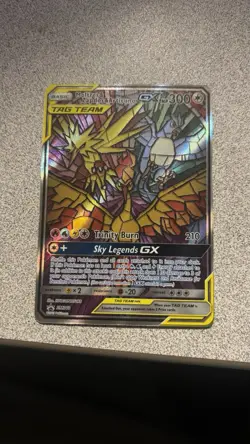 Moltrex Zapdos Articuno GX SM210 Pokemon Hidden Fates Promo Card - Image 3
