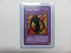 Yu-Gi-Oh! Flame Ghost Zombie Fusion Card LOB-029 1996 Rare Common - Image 2
