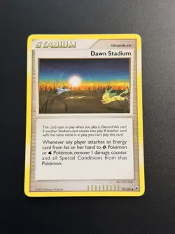 Dawn Stadium 79/100 Majestic Dawn Regular Leafeon & Glaceon Pokemon Card - Image 1