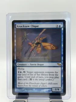 MTG, Knacksaw Clique $3 ORDER MIN 42 NM Shadowmoor Regular - Image 1
