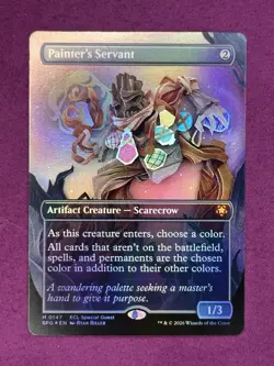 Painter's Servant (Borderless) Special Guests Foil- Lorwyn Eclipsed MTG NM - Image 1
