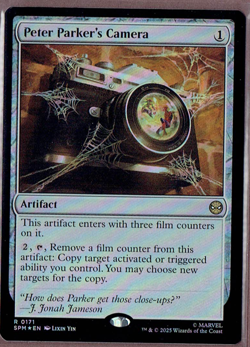 Peter Parker's Camera Marvel's Spider-Man Foil - - Image 1