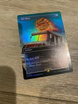 🔮 MTG: Sol Ring (Rainbow Foil) Secret Lair Promo Twisted Metal 0912 NM - Image 1