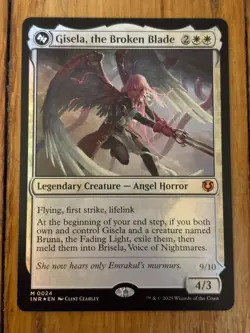 Gisela, the Broken Blade - Voice of Nightmares - Innistrad - MTG - FOIL - 0024 - Image 1