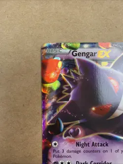 Pokemon Gengar EX TCG Ultra Rare Card 34/119 XY: Phantom Forces NM- SuperClean C - Image 2