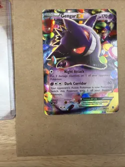 Pokemon Gengar EX TCG Ultra Rare Card 34/119 XY: Phantom Forces NM- SuperClean C - Image 5