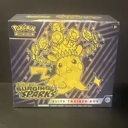 Pokemon Surging Sparks Elite Trainer Box ETB SEALED 250001 - Image 1