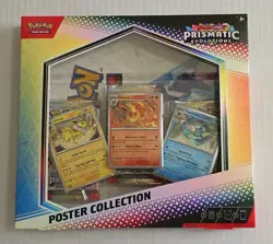 Pokemon TCG SV8.5 Prismatic Evolutions Poster Collection Box Factory Sealed - Image 1