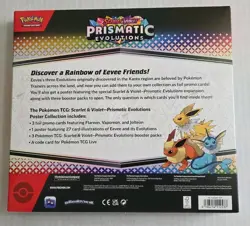 Pokemon TCG SV8.5 Prismatic Evolutions Poster Collection Box Factory Sealed - Image 2
