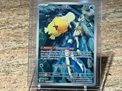 Pokemon Misty's Psyduck Destined Rivals Illustration Card 193/182 English Holo - Image 1