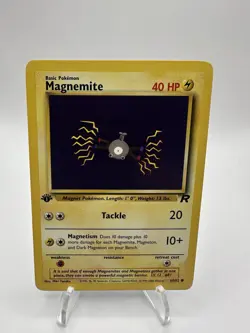 Magnemite 60/82 - Team Rocket - 1st Edition - Pokemon TCG - Image 1