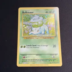 Pokemon Bulbasaur 001/034 Star Holo CLV English Classic Collection NM - Image 1