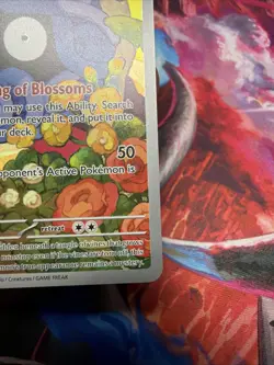 Erika’s Tangela 218/217 Pokemon Card From Ascended Hero’s Pack Fresh Near Mint - Image 4