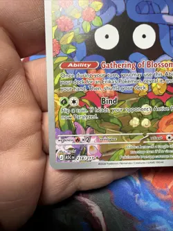 Erika’s Tangela 218/217 Pokemon Card From Ascended Hero’s Pack Fresh Near Mint - Image 5