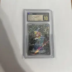 CGC 10 Pristine 2023 Pokemon Japanese sv1a Triplet Beat AR Magikarp 080/073 - Image 3