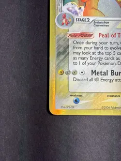 Charizard (Delta Species) 4/100 Crystal Guardians Holo Rare Creases Pokemon Card - Image 3