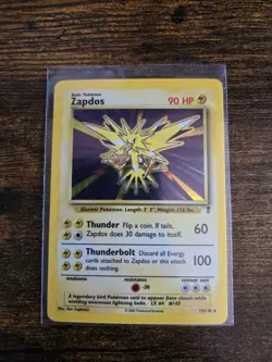 Pokemon TCG Legendary Collection Zapdos Holo - NM Condition - Image 1