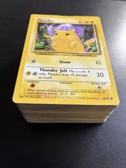 Vintage Pokemon Cards Bundle x 100 including base set 1999 WOTC - Image 1