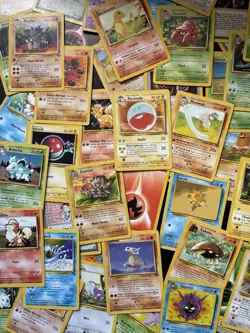 Vintage Pokemon Cards Bundle x 100 including base set 1999 WOTC - Image 3