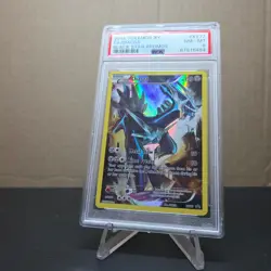 2015 Pokemon XY Black Star Promo Dialga Full Art Holo #XY77 PSA 8 - Image 1
