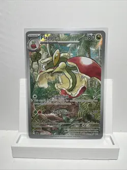 Pokemon TCG Flapple Illustration Rare Card 210/191 SV08 Surging Sparks Holo - Image 1