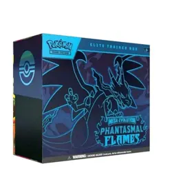 Pokemon TCG Elite Trainer Box Mega Evolution Phantasmal Flames Charizard - Image 1