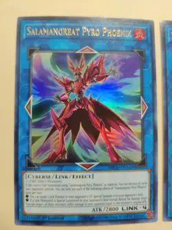 2x Salamangreat Pyro Phoenix MP20-EN169 Ultra Rare LP - Image 2