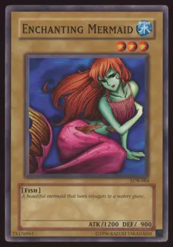 Yu-Gi-Oh! Enchanting Mermaid #LOB-084 Unlimited - Image 1