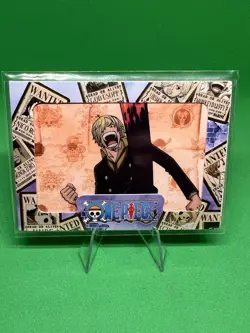 One Piece Series 1- 1st Edition Sanji - Rare Cybercel- Unscanned - Image 1