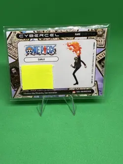 One Piece Series 1- 1st Edition Sanji - Rare Cybercel- Unscanned - Image 2