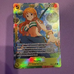 One Piece Nami SR Alt Art EB03-053 English NM Heroines Edition - Image 1