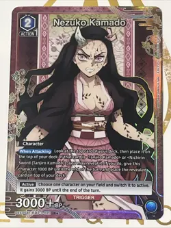 Union Arena Demon Slayer Nezuko Kamado R* UEX05BT/KMY-3-020 - Image 1