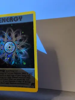 Pokemon TCG Rainbow Energy Holo Rare Card Team Rocket Series 17/82 LP - Image 4