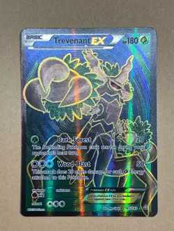 Pokemon TCG Trevenant-EX Primal Clash Holo Card 145/160 Full Art Ultra Rare LP - Image 1