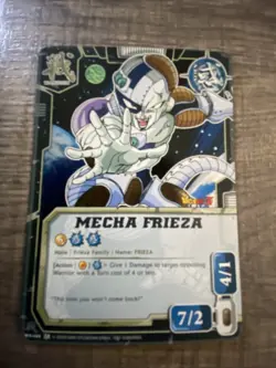 Mecha Frieza 2009 Dragon Ball Z CCG Foil Promo Card - WA-143 - Image 1